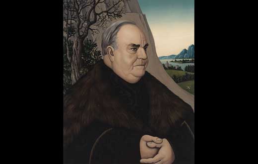 Lucas Cranach d.Ä., Porträt des Reichskanzlers Kohl, 1526